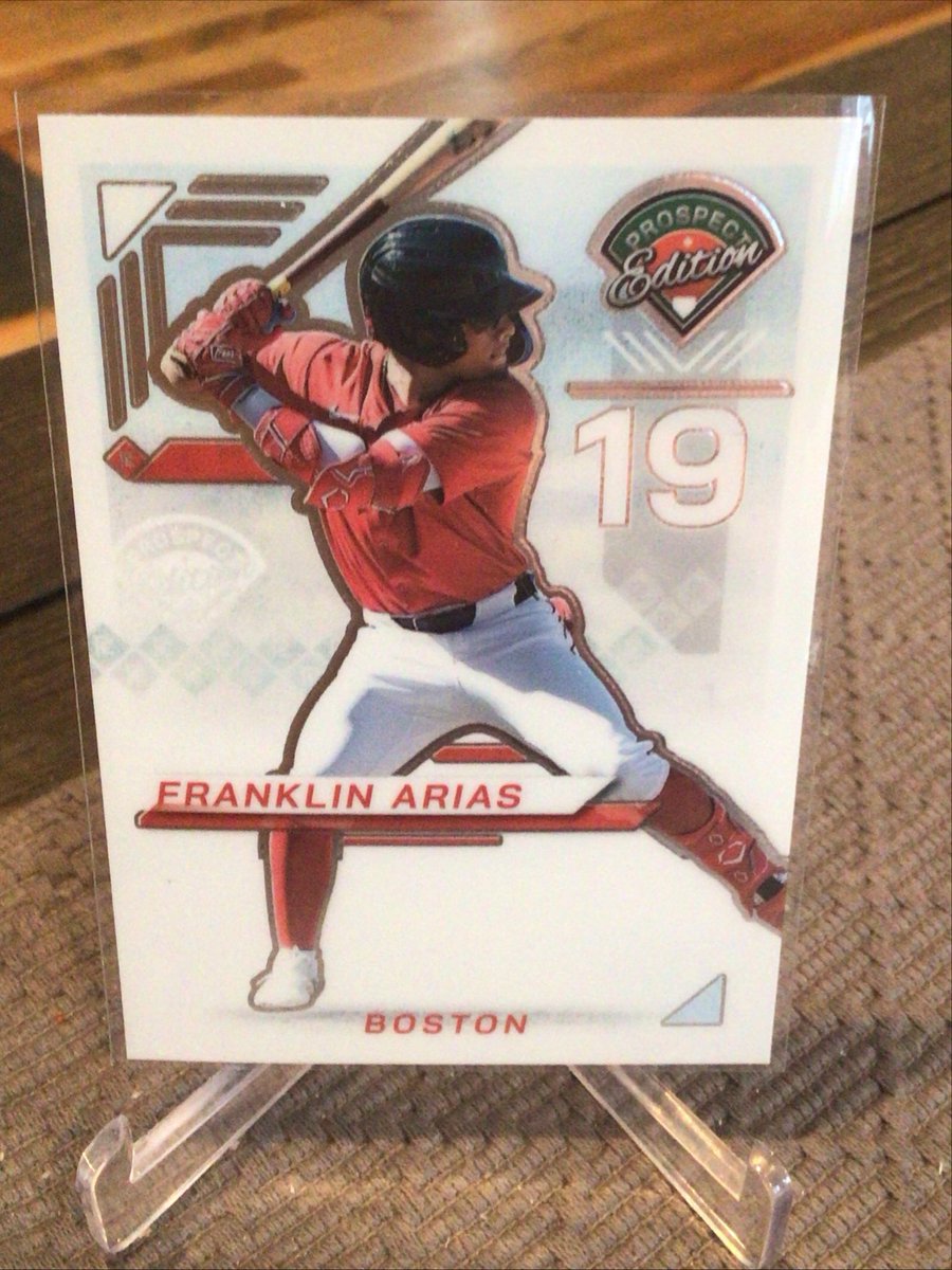 PromotionsDa's tweet image. Franklin Arias 2025 Panini Prospect Edition Baseball OPTIC Card #35 Boston Redsox ebay.us/m/DqO7F7 #eBay #MLB #Prospect #TheHobby #BaseballCards