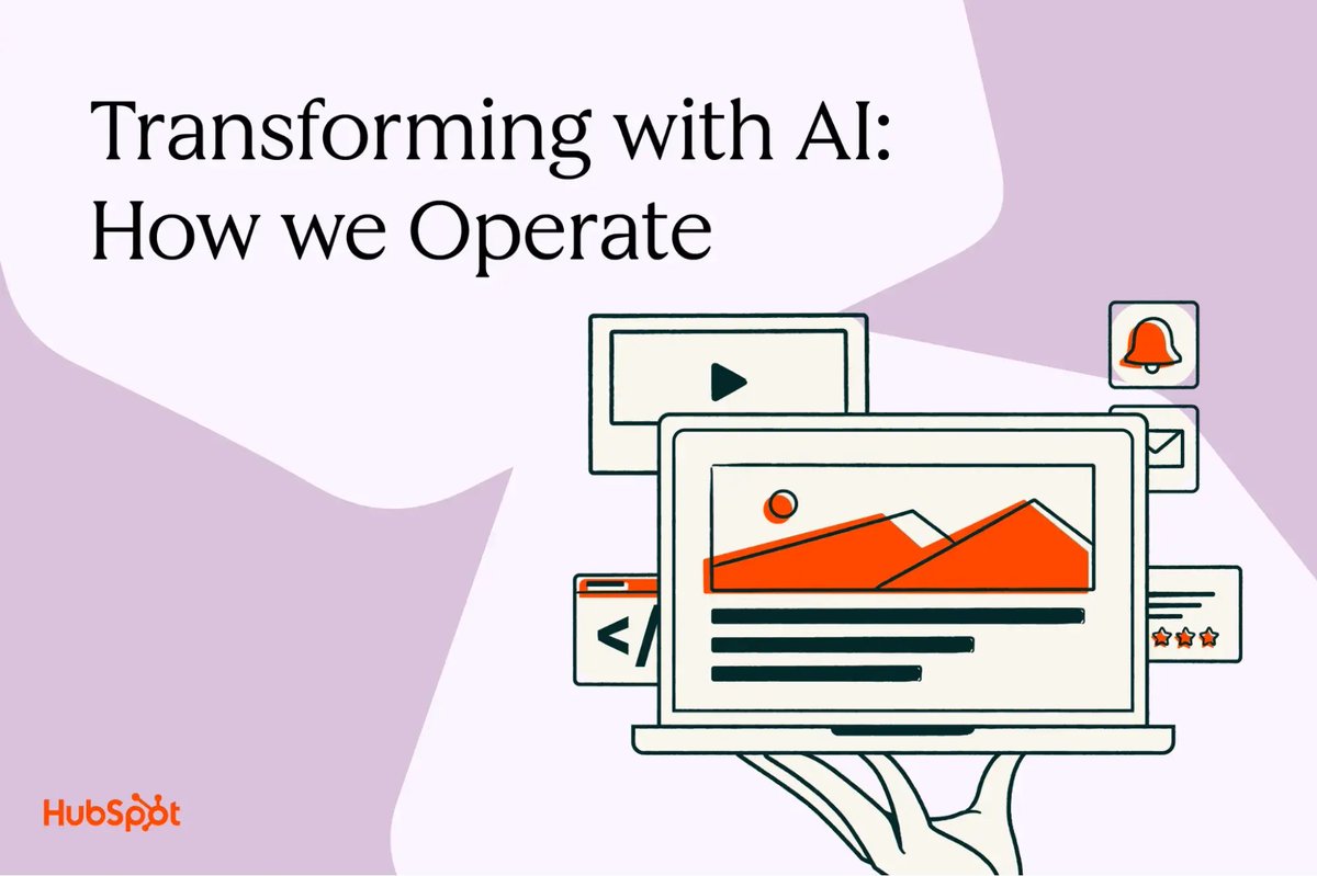DMediaWeb's tweet image. How we Operate as an AI-first Company blog.hubspot.com/marketing/how-… #smallbusinessmarketing #digitalmarketing