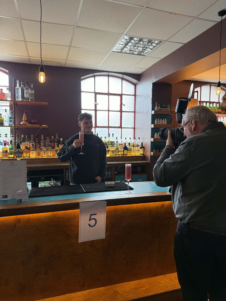 TheRedBank's tweet photo. Huge congrats to Pat on completing in the Irish Restaurant Awards Cocktail Finals sponsored by Monin🍸👏

His Carnival Flair is a must-try this long weekend 👇
#IrishRestaurantAwards #FoodOscars https://t.co/NSmDwHSWWo