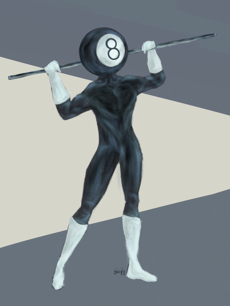 daixylj's tweet photo. Felt like drawing 8-Ball again 
#MoonKnight https://t.co/DfA5xbFRYv