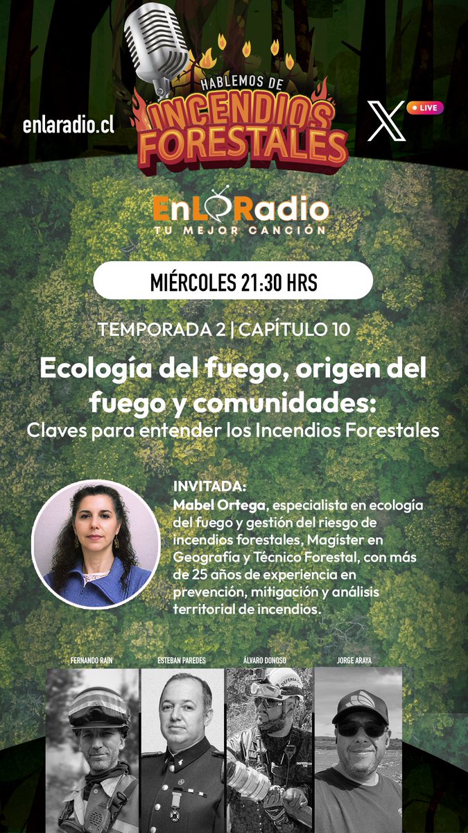 Hablemos de Incendios Forestales tweet media
