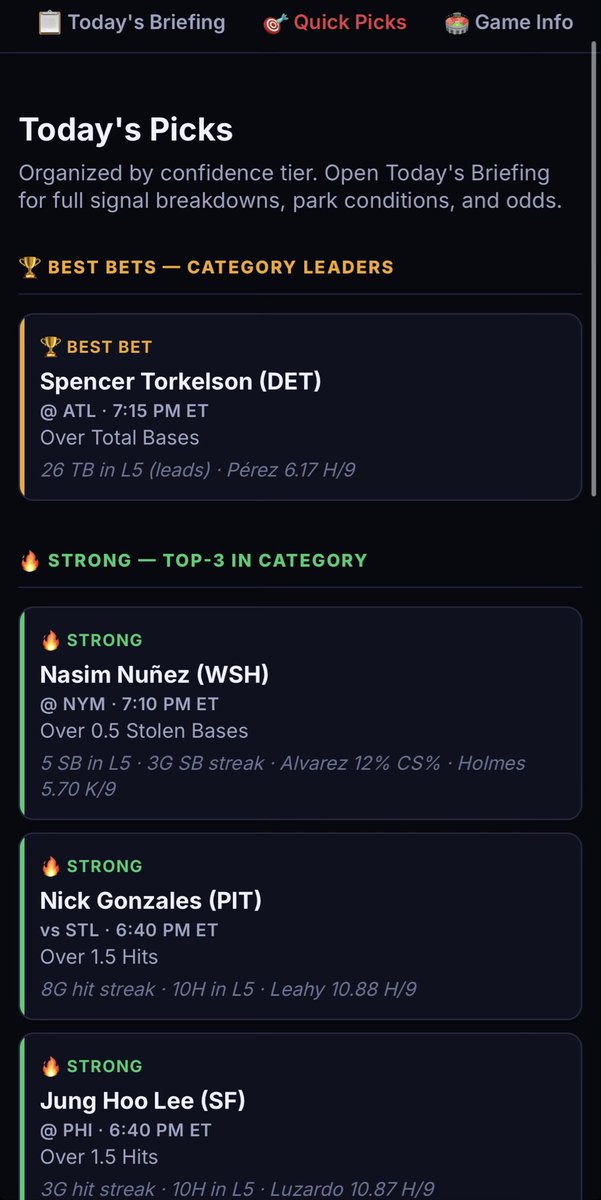 The Baseball Briefing tweet media