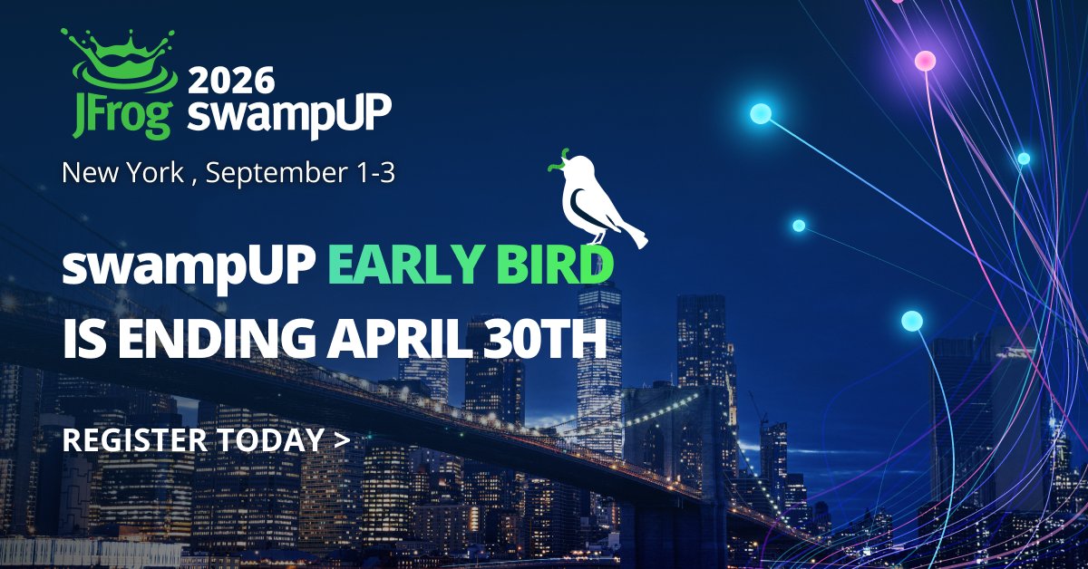 JFrog tweet media