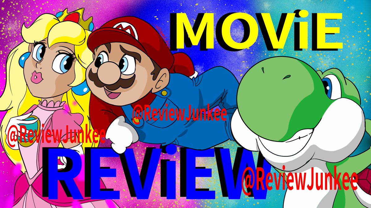 ReviewJunkee's tweet photo. Check out my illustrated review of The Super MARIO GALAXY movie on my YouTube channel. All reviews are hand-drawn: (https://t.co/yKdAbPWx0z) @NintendoAmerica @supermariomovie @prattprattpratt @jackblack @anyataylorjoy #supermario #mario https://t.co/fTOVrShOEl