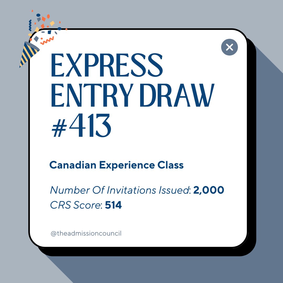tac_canada's tweet image. #expressentrydraw #canadianexperienceclass #expressentry #cec
