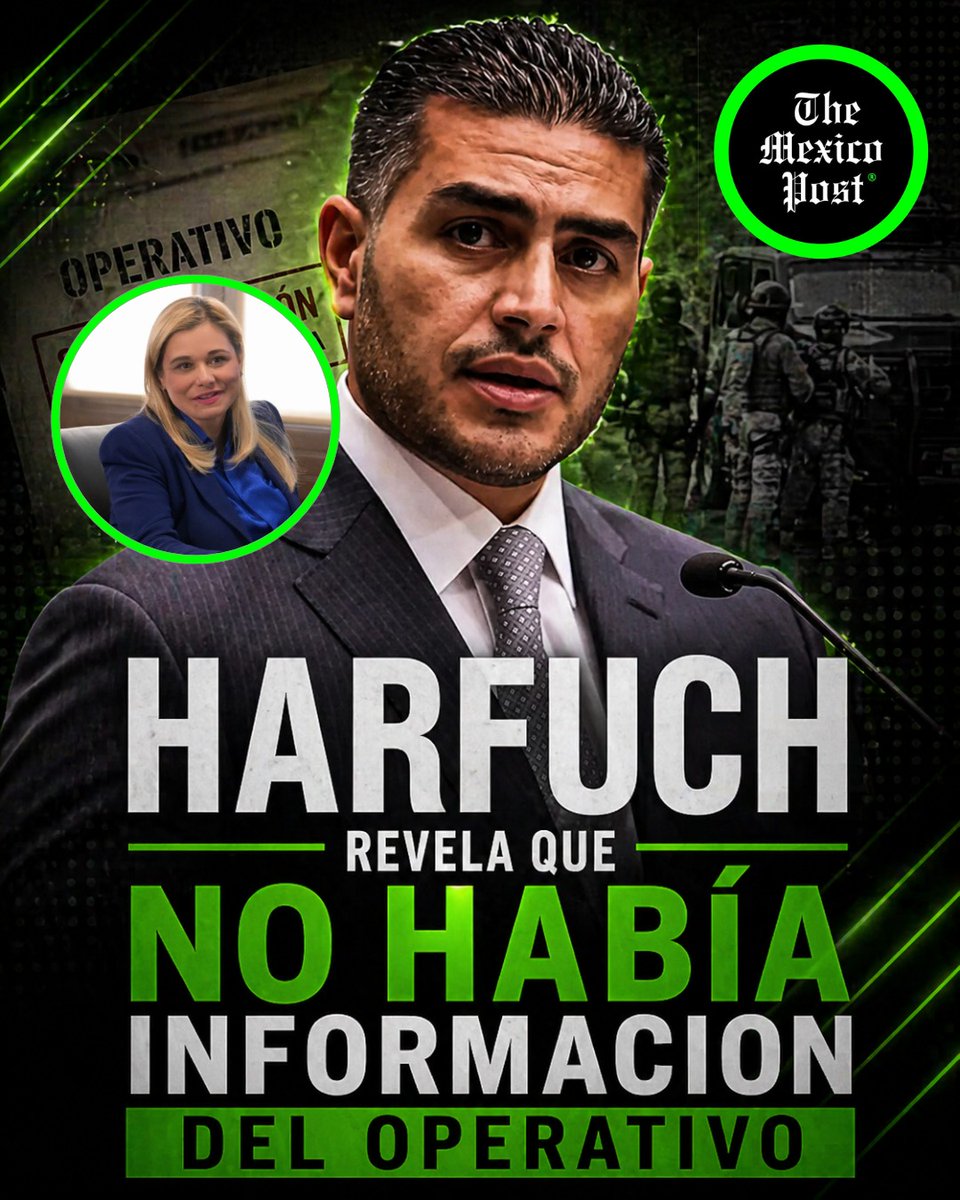 MexicoPost's tweet image. 🇲🇽 🇺🇸 | HARFUCH DESTAPA DUDAS SOBRE PRESENCIA DE EU⚠️🔴

✅  El secretario de Seguridad, @OHarfuch, aseguró que la gobernadora #MaríaEugeniaCamposGalván le informó que no tenía conocimiento de operaciones en campo con agentes de #EU en Chihuahua.

🔘 “No tenemos pleno