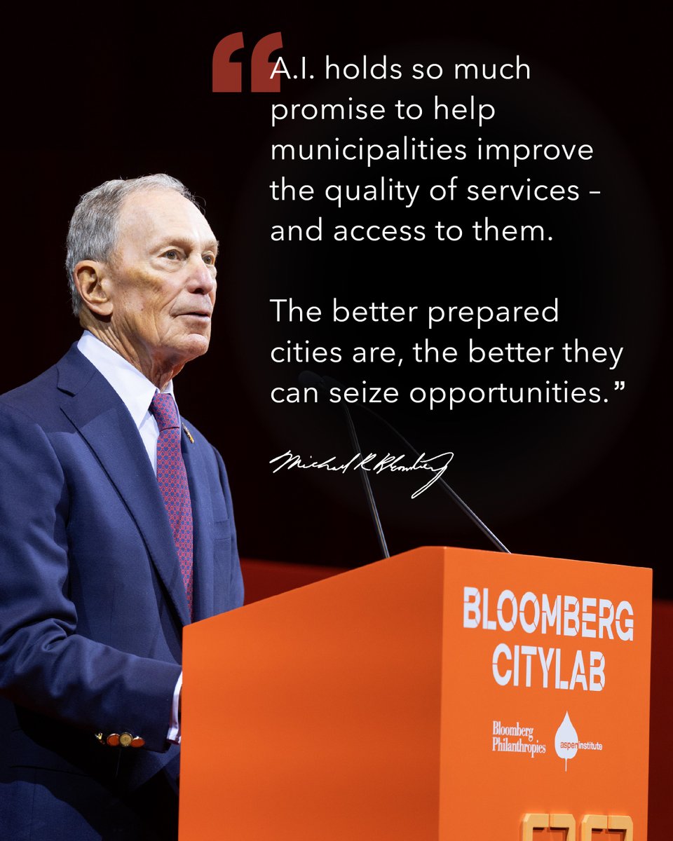 Mike Bloomberg tweet media