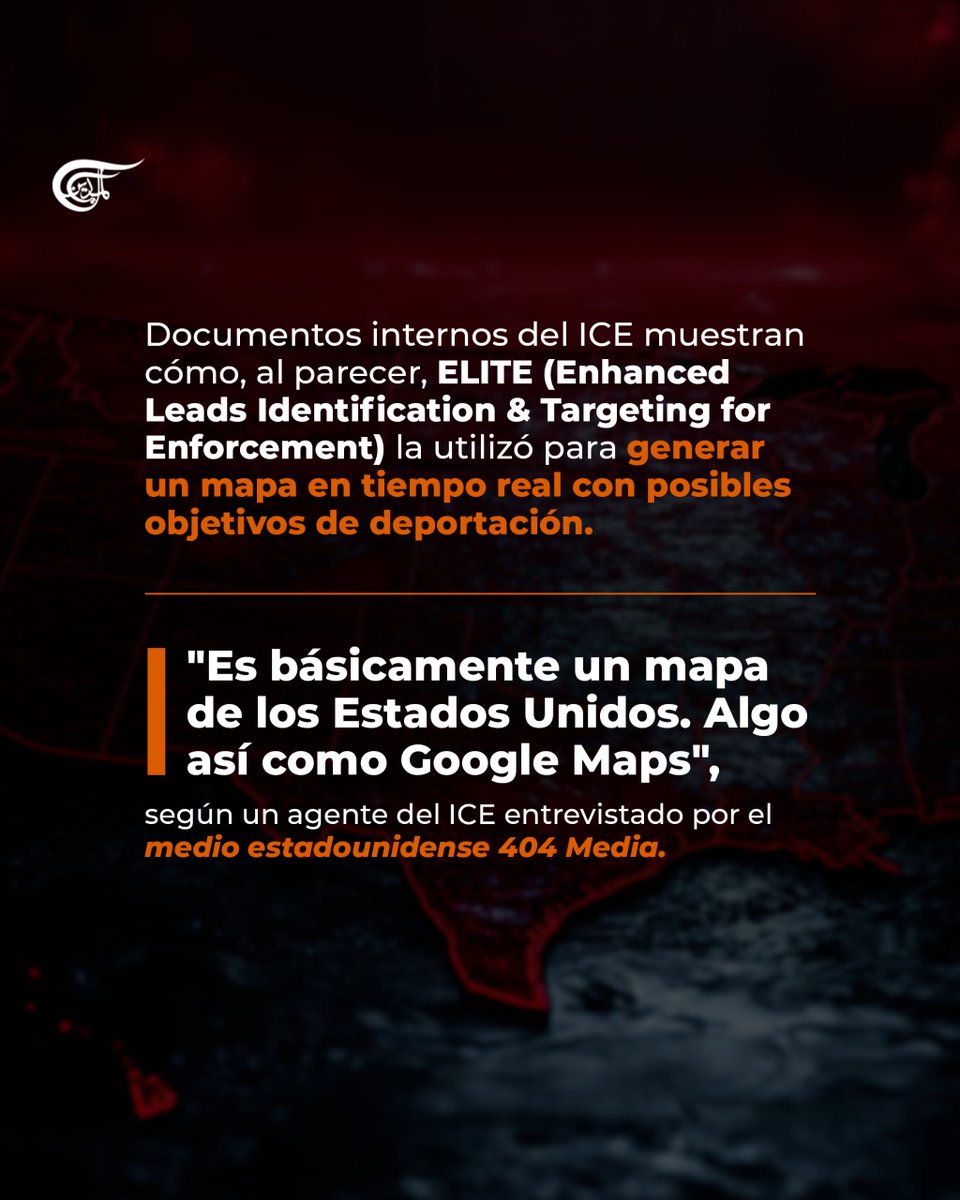 almayadeen_es's tweet image. #Vigilancia #Reuters #ICE #EEUU
