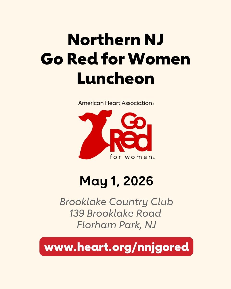 AHANewJersey's tweet photo. She’s survived four open-heart surgeries by listening to her body and fighting for her life. Now she’s sharing that powerful journey. We’re excited to feature Nicole Winn and her inspiring story at the Northern New Jersey Go Red for Women event on May 1. https://t.co/MauUXgTPvz https://t.co/xZHYxq4QZj