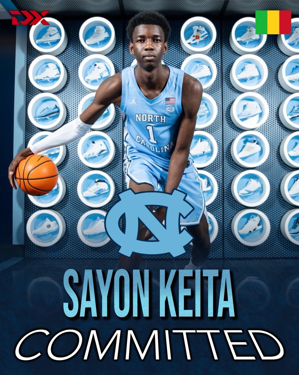NEWS: Sayon Keita has committed to UNC, Gersh Sports tells DraftExpress.

The 7-foot, 18-year-old Mali native is a projected 2027 lottery pick, oozing talent as a finisher, passer, offensive rebounder and shot-blocker, with a 7'5 wingspan.

Huge talent injection for Mike Malone.
