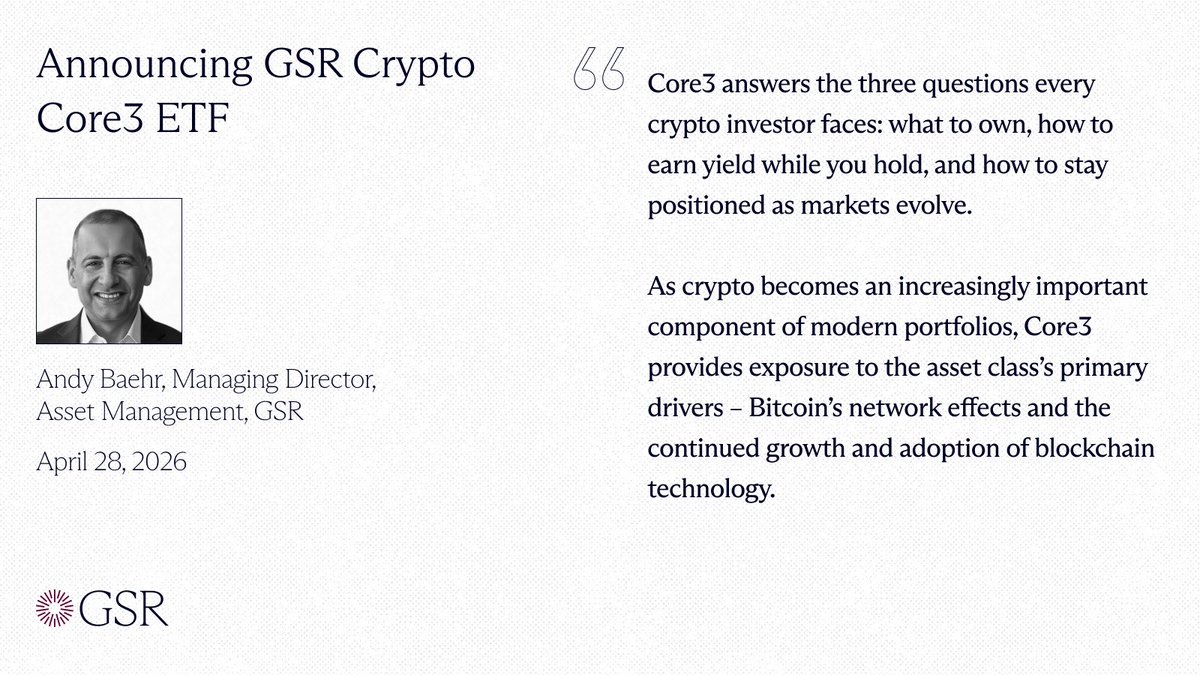 GSR_io's tweet photo. It’s a better way to own crypto. $BESO https://t.co/7m5OPYTbdL