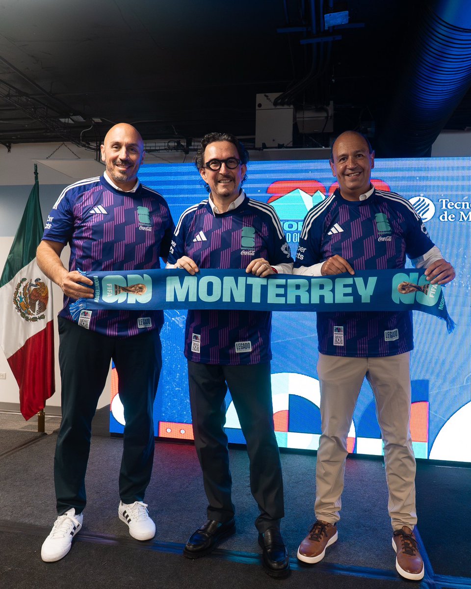 MonterreyFWC26's tweet image. El @TecdeMonterrey se une como World Cup Host City Supporter de nuestra sede mundialista rumbo a la Copa Mundial de la FIFA 2026™️. 🏆⛰️

Sumamos talento, visión y futuro. Y juntos, estamos listos para hacer historia.

¡Bienvenidos! ⚽️🏆

#WeAreReady #SomosMonterrey #Somos26