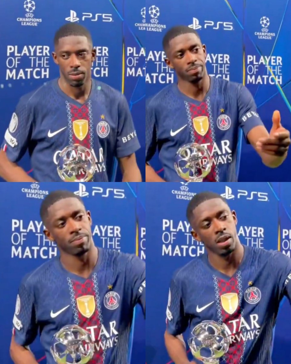 InvictosSomos's tweet photo. ¿Falló una ocasión clarísima en el tramo inicial del partido? Bueno, pues Ousmane Dembélé se adueñó del show después de ese error. En el 2-1, él asistió a Joao Neves. En 3-2, él provocó y marcó el penal. En el 4-2, él hizo una pantalla espectacular para que Khvicha rematara. Y en el 5-2, él convirtió. Firmó DOBLETE, ASISTENCIA y participó en ¡¡4 DE 5 GOLES!! ante el Bayern Munich. De la falla en el arranque, a terminar siendo reconocido como el MVP del partido del siglo en la Champions League. RESPETEN AL BALÓN DE ORO.