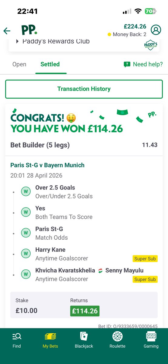 GoodhindDarren's tweet photo. @AndyRobsonTips nice little Tuesday one https://t.co/Cx0GQ9NDA5