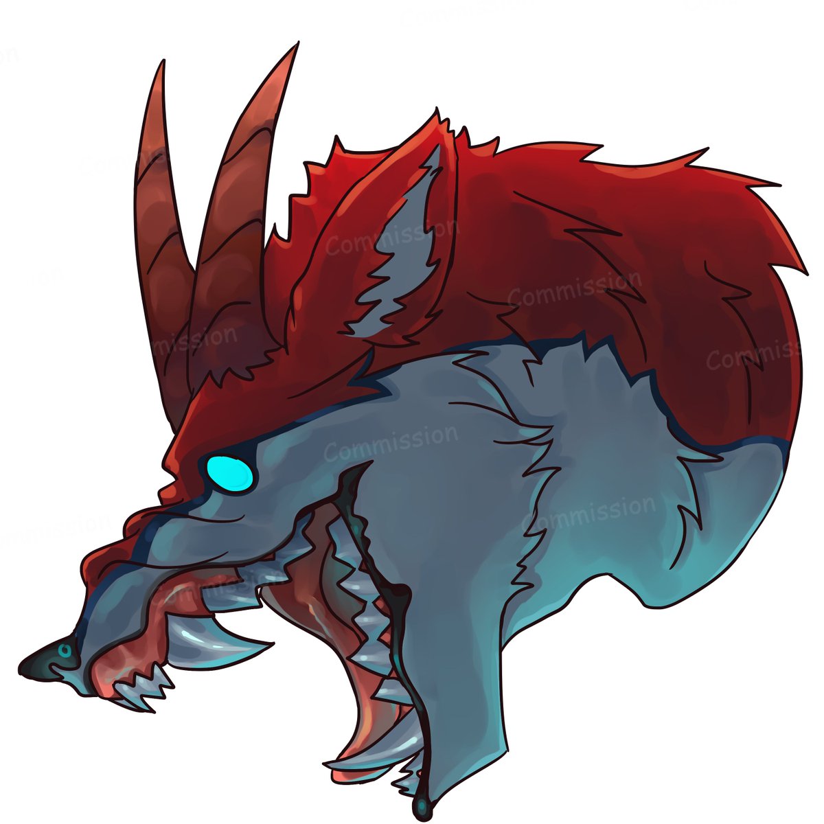 KivSecret's tweet image. Some old commission
.
.
.
#commission #furry #stickers