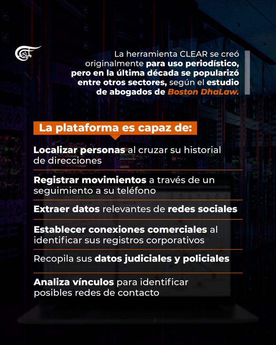 almayadeen_es's tweet image. #Vigilancia #Reuters #ICE #EEUU