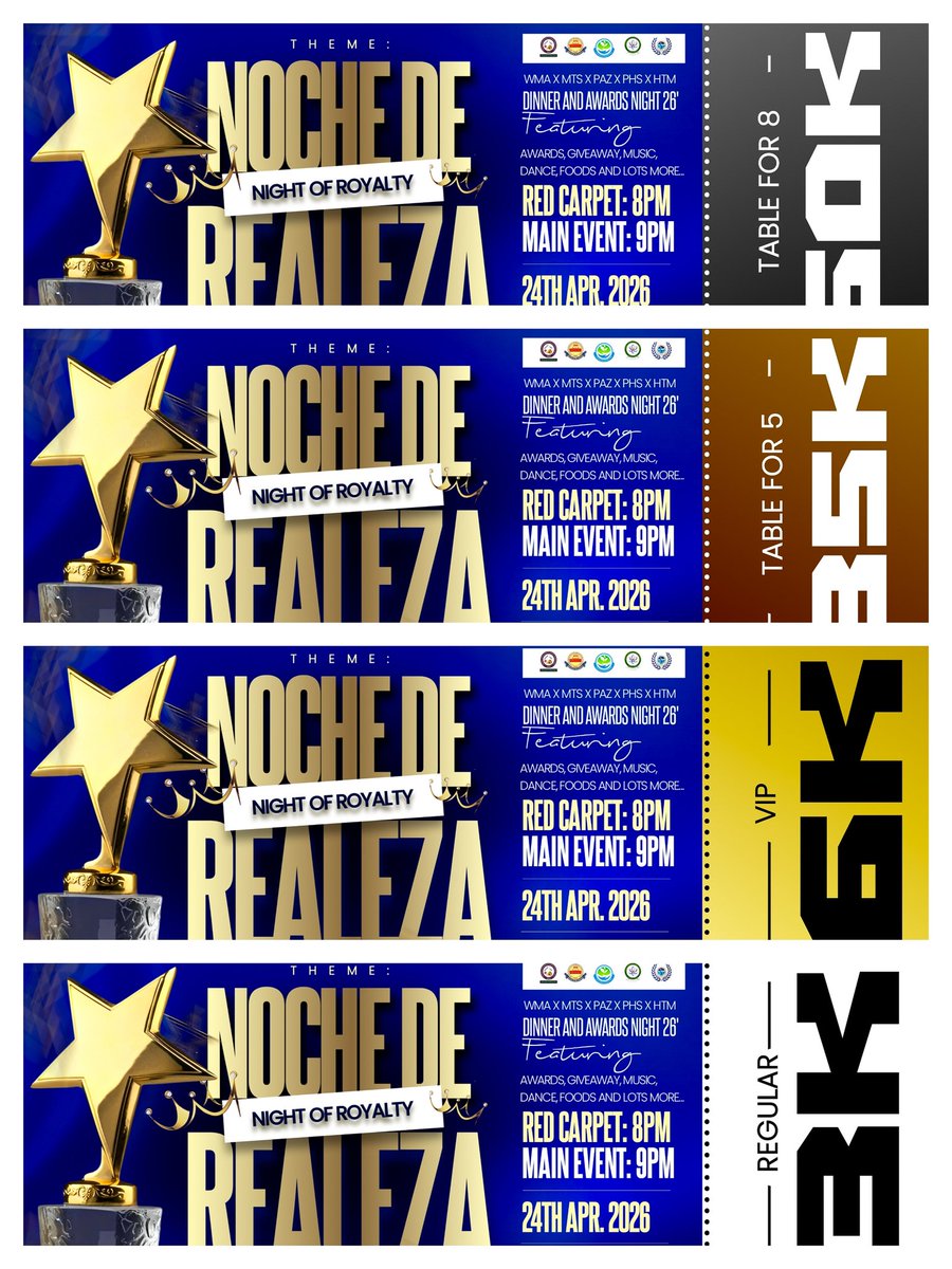 hecstravisuals's tweet image. I branded and event in FUNAAB.

Fom anticipation, to main event flyer, to call for nominations and backdrop, to countdown and more....

Here's a snippet....

#branding #event #design