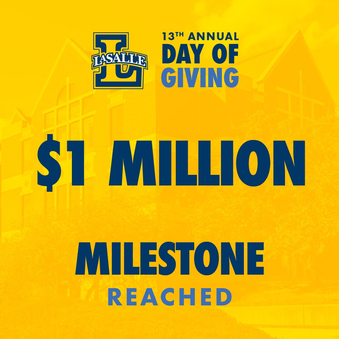 La Salle University tweet media