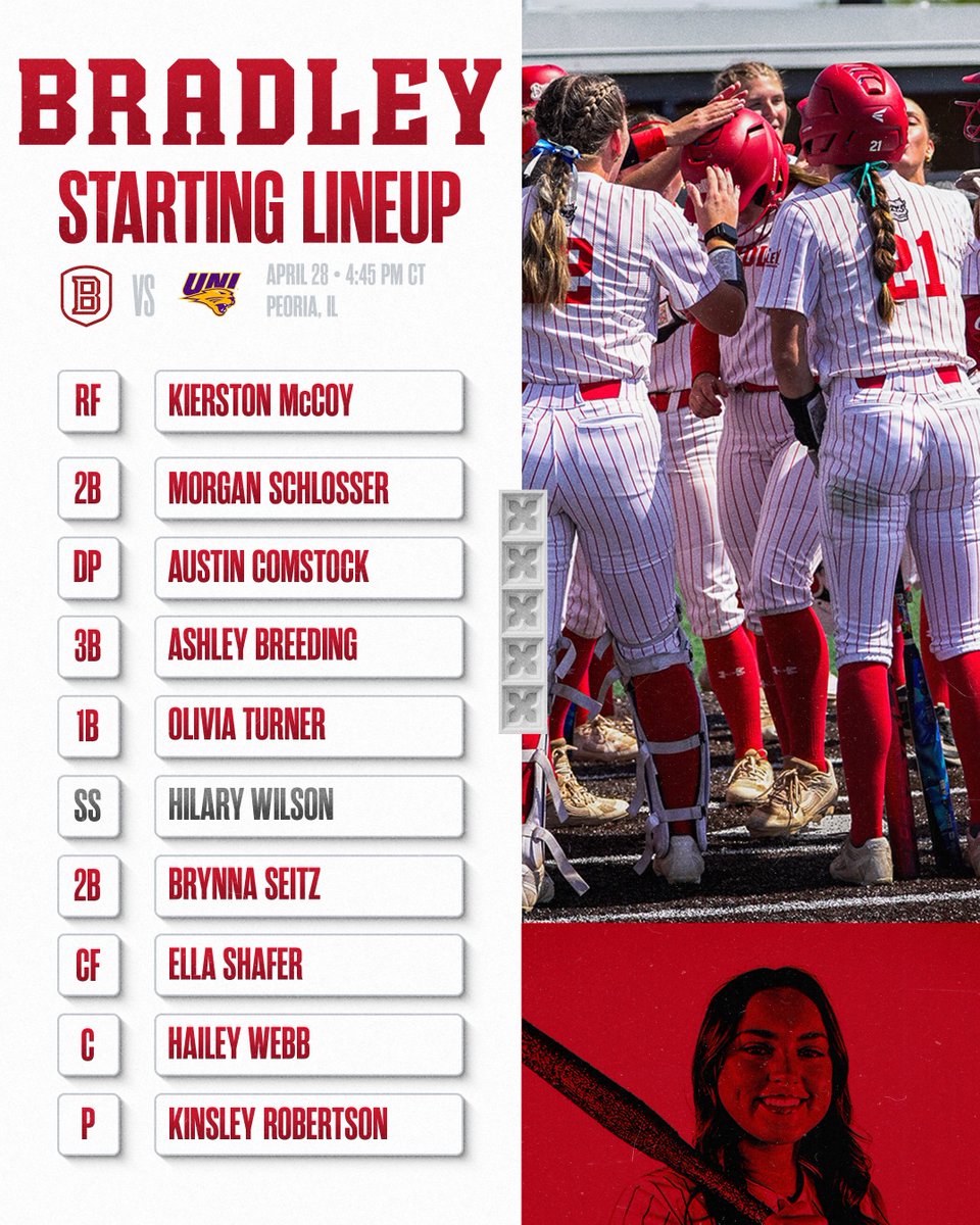 Bradley Softball tweet media