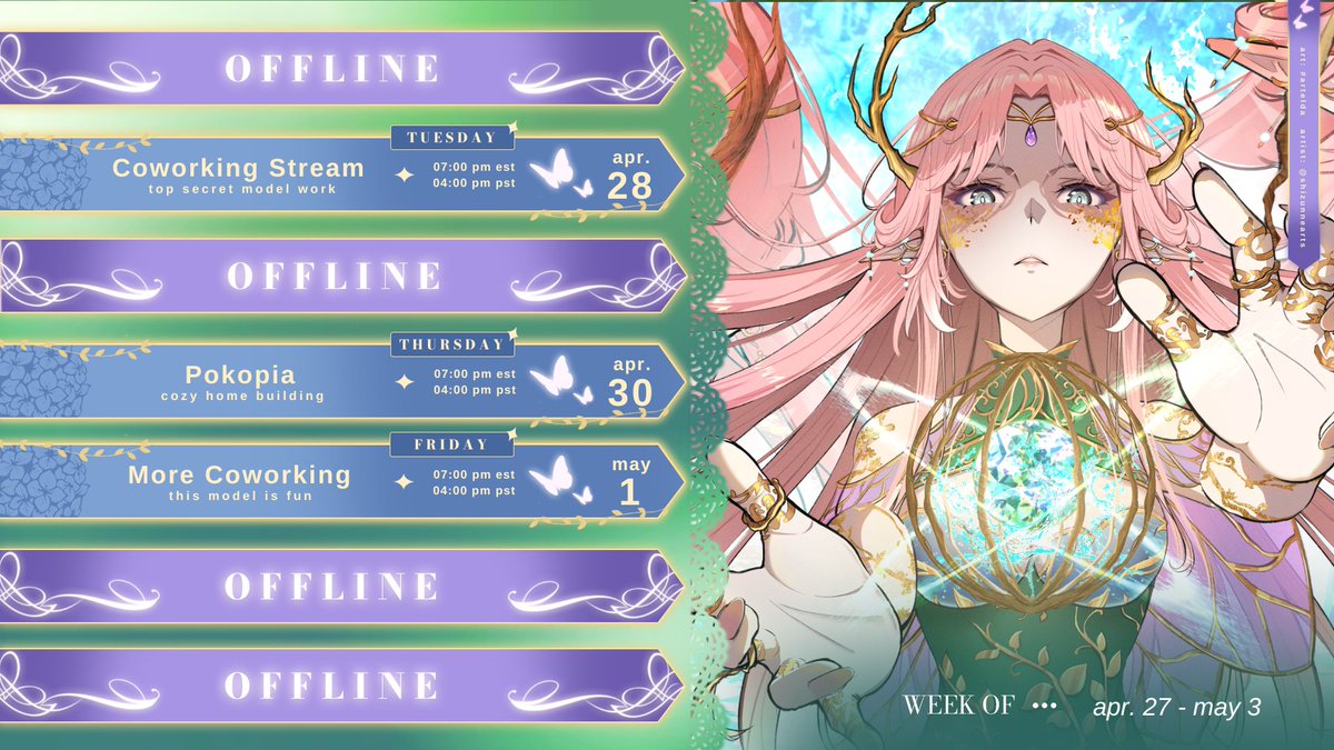 Mielda | Archfey VTuber tweet media
