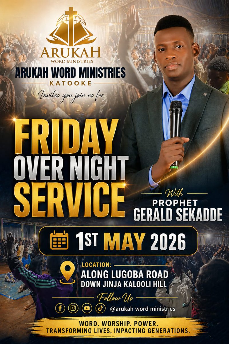 ArukahWord's tweet photo. Friday overnight 
Service https://t.co/cMEsQxnmHM