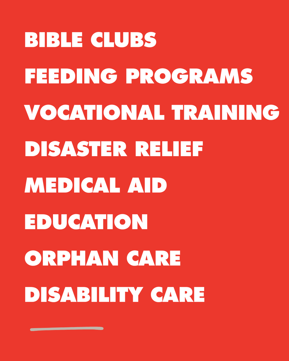 k4k's tweet photo. We serve by providing:
🍽️ Meals
💧 Clean water
📖 Biblical teaching
❤️ Love and care 
⚒️Vocational Training 
🩺Medical Aid 
🍎Education 
🤝Community Outreach 
🧒Orphan Care 
❤️Refugee Aid 
🩹Disaster Relief 
❤️And More!

Every piece matters because every child matters. https://t.co/6EqFSQXb0e

#KidsForTheKingdom #HowWeHelp #NonprofitMission #ServingChildren #FeedTheHungry #CleanWaterForAll #FaithInPractice #MissionWork #HelpingHands