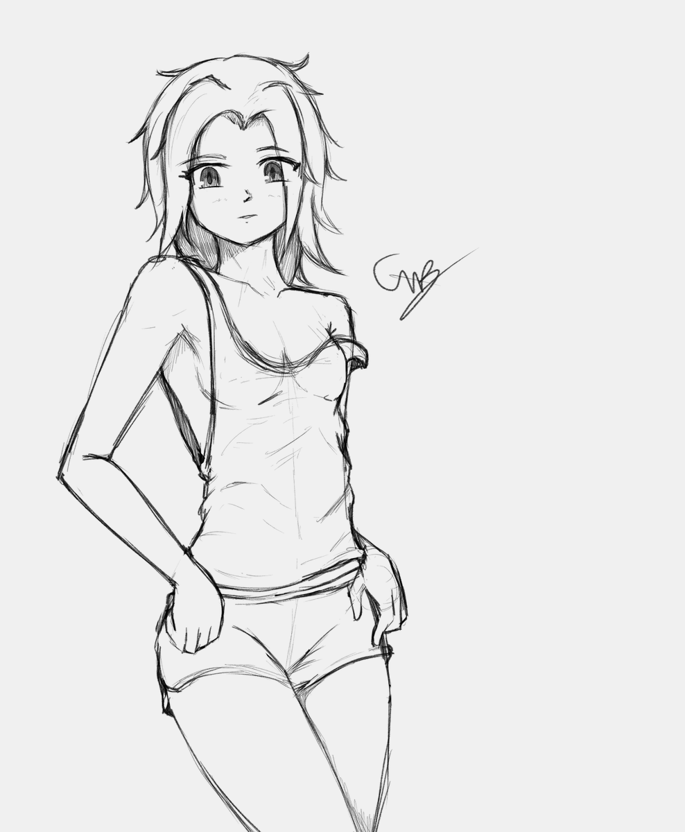 caabax's tweet photo. I really missed drawing with friends. https://t.co/5WccczXjGm