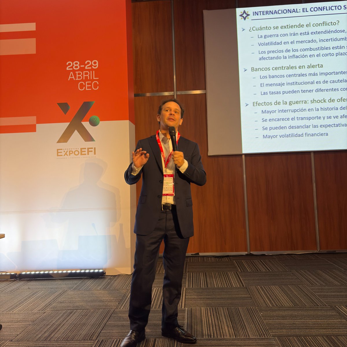 ExpoEFI's tweet image. #Workshop #ExpoEFI
Banco de Corrientes

Perspectivas económicas: ¿Qué esperar y cómo comportarse?

Disertante/s: Fausto Spotorno, Consultor económico y Director de la Escuela de Negocios de la UADE.