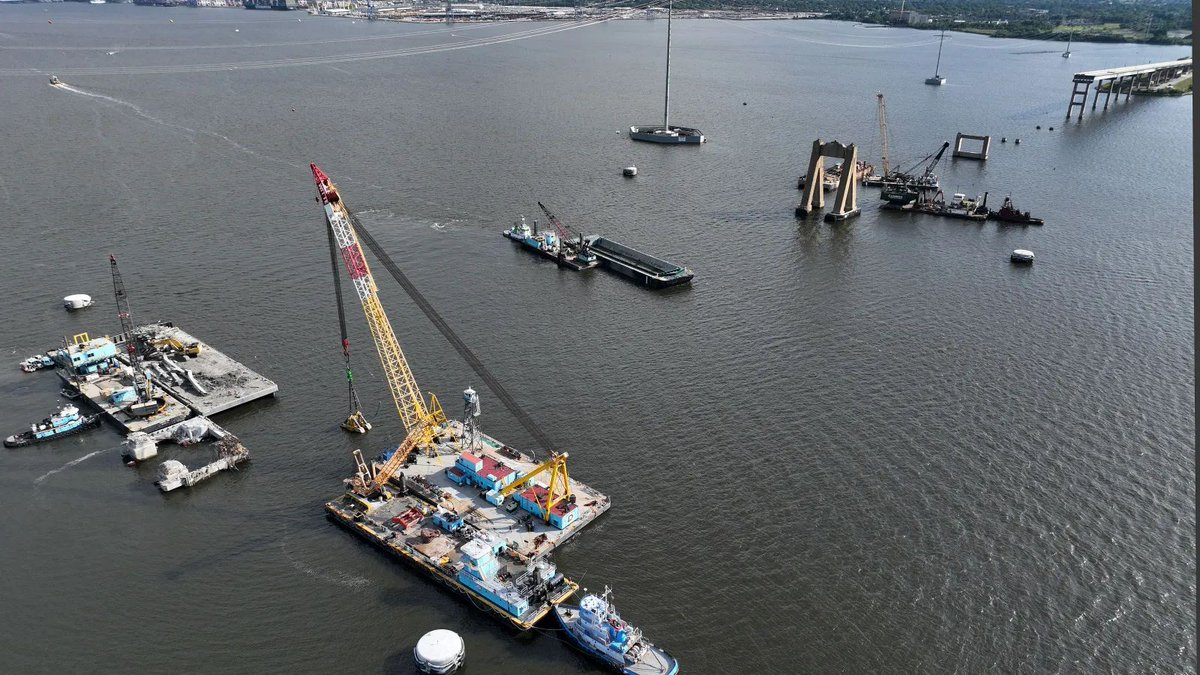 witzshared's tweet image. Kiewit ‘off-ramped’ from Baltimore’s Key #Bridge #rebuild constructiondive.com/news/kiewit-ou…