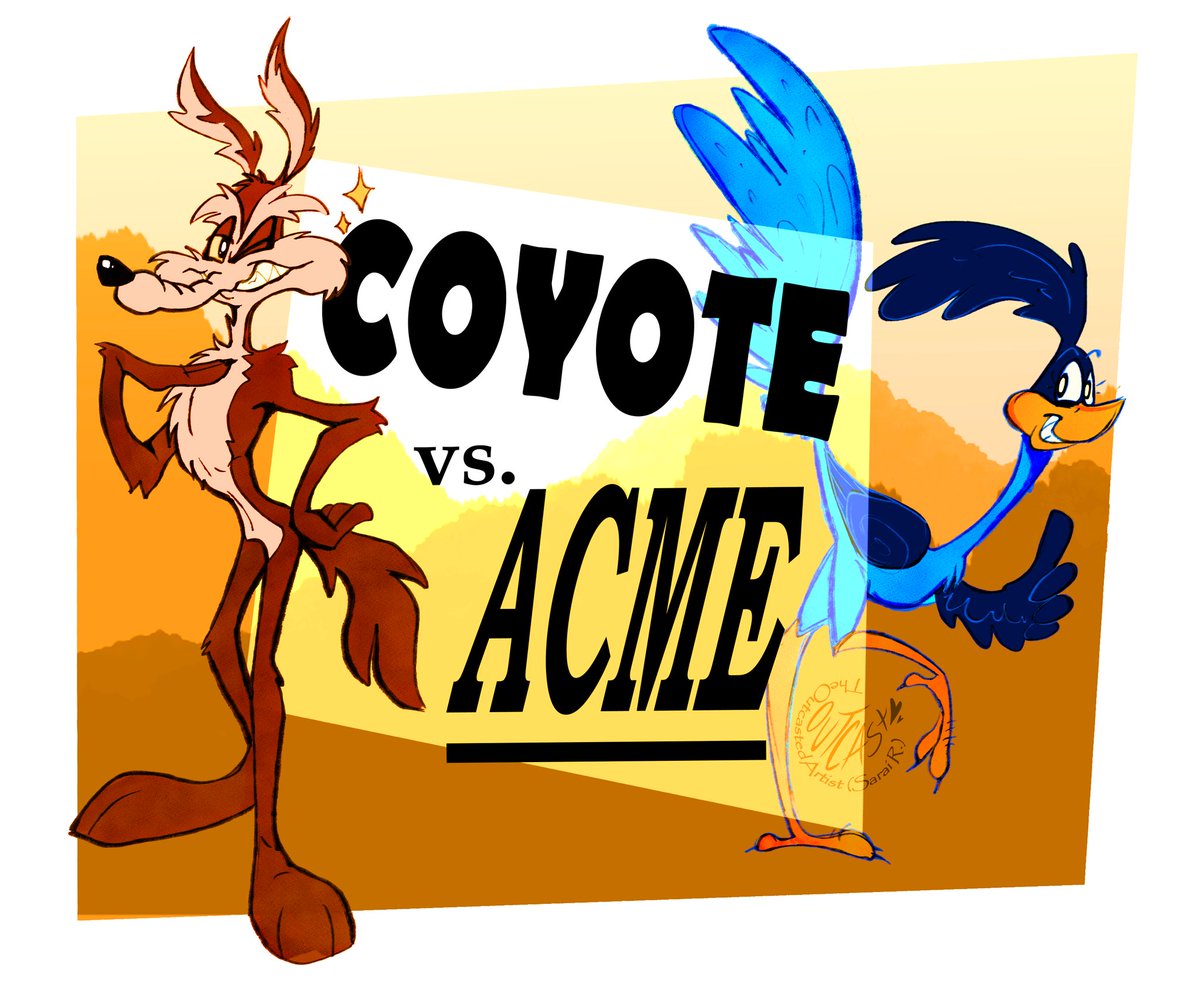The_Art_Outcast's tweet image. Can't wait to see it in theaters ✨
#coyotevsacme