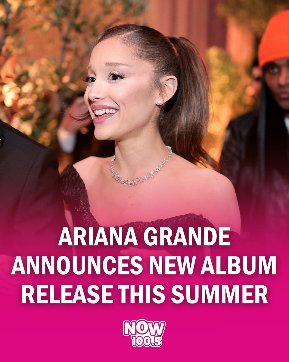 Now1005FM's tweet photo. A new era is blooming 🌸 Ariana Grande's 8th studio album 'Petal' drops 7/31 💫 What are you manifesting on the tracklist? 🎵

#ArianaGrande #Petal #NewMusic #Arianators #now1005fm https://t.co/VYCTG9CJiN