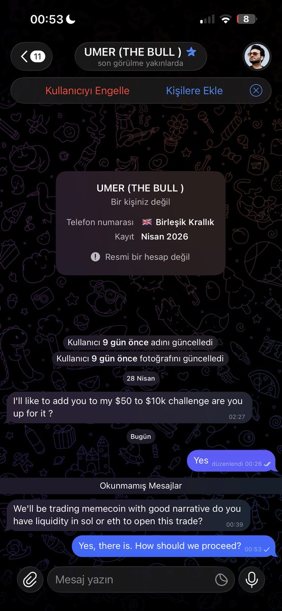 CitciHamzaa's tweet photo. @UmerTheBull Bro, Fake accounts are using your name. https://t.co/UAWT9ki1y1