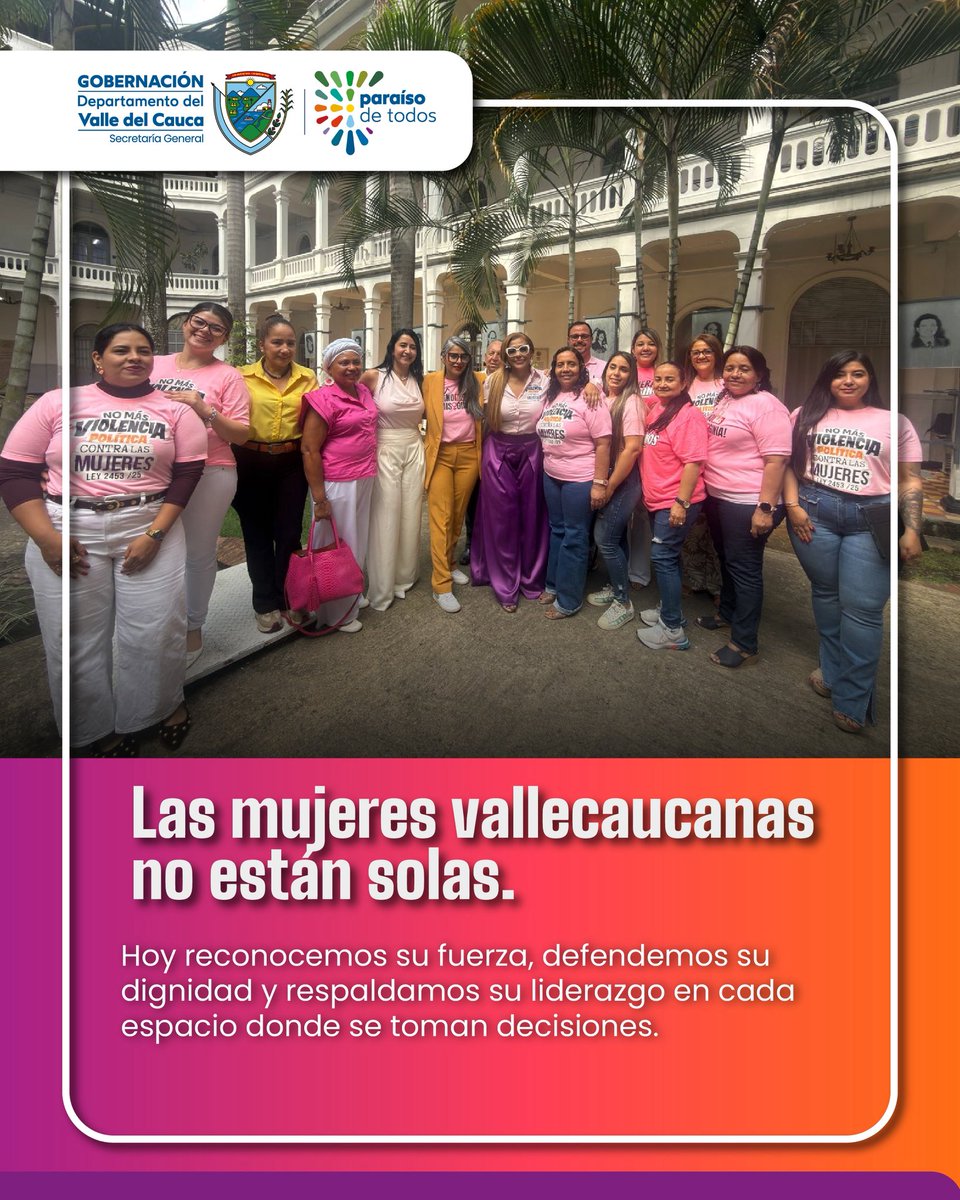 Secretaría General Valle del Cauca tweet media