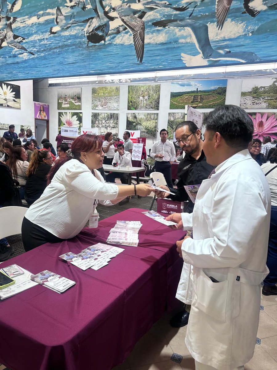 ICATEP_Oficial's tweet photo. ✨ La capacitación también fortalece entornos seguros.

Asistimos a la Semana de Seguridad y Salud en el Trabajo 2026, un espacio que impulsa la prevención, el bienestar y mejores condiciones laborales para las y los poblanos.

Sumar esfuerzos en estos temas construye espacios de trabajo más seguros y con mayor calidad de vida.

En Puebla, el desarrollo también se cuida y se protege con el @Gob_Puebla.

#PorAmorAPuebla