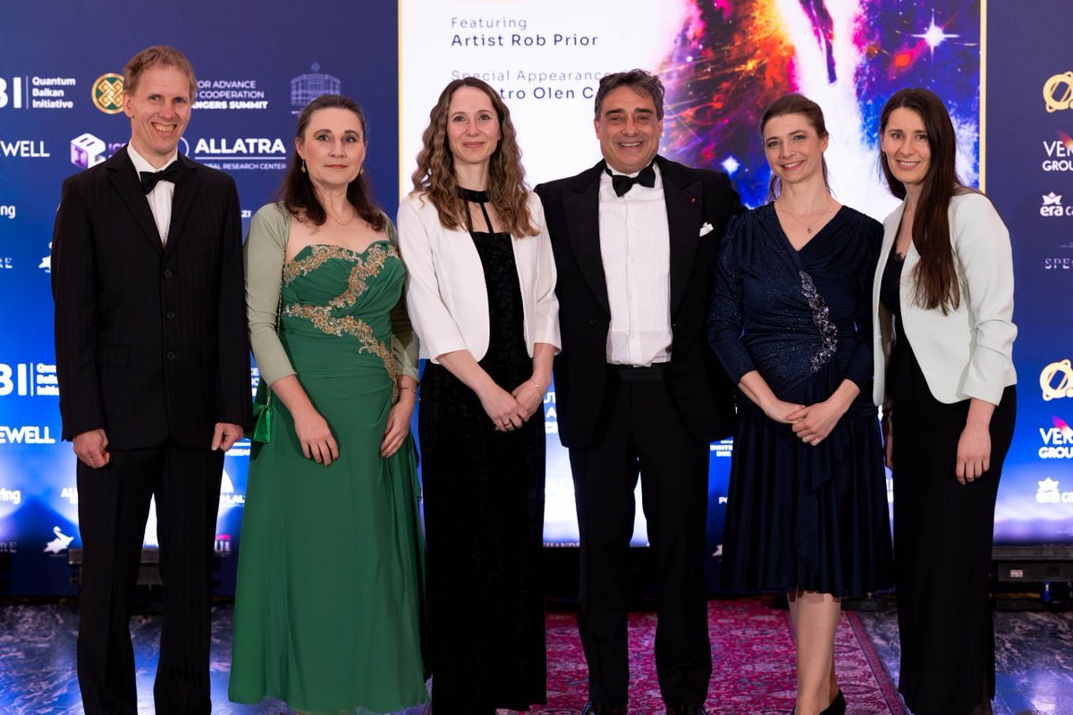 allatra_org's tweet photo. 📣Quantum Balkan Initiative Launched in 🇦🇱Tirana

On April 24, 2026, the Institute for Advance Studies and Cooperation (IASC) – World Changers Summit hosted the Quantum Balkan Initiative event at the Polytechnic University of Tirana. The summit established the Quantum Balkan Initiative (QBI) as a regional platform to position Southeastern Europe within the global quantum ecosystem, bringing together representatives from government, academia, and industry.

Prof. Gabriele Pao-Pei Andreoli, President of IASC and founder of the World Changers Summit, emphasized the importance of responsible innovation, cooperation, and investment in secure infrastructures. 

Delina Ibrahimaj, Minister of Economy and Innovation of the Republic of Albania, highlighted the significance of launching the initiative in Albania and the role of smaller nations in shaping future technological development.
Discussions focused on quantum-resilient security, infrastructure, investment, and human capacity development. Malak Trabelsi Loeb highlighted the need to develop talent, strengthen institutional capacity, and promote international cooperation.

Representatives of the ALLATRA Global Research Center, Dr. Jan Kára and Tatiana Kárová, spoke in expert panels on post-quantum security and quantum systems integration.

The program concluded with a Gala Evening at the Palace of Brigades, marking the formal establishment of the initiative and bringing together international participants in support of scientific cooperation and technological development.

▪️Full press release: https://t.co/IwOl0Vmngk

#ALLATRA