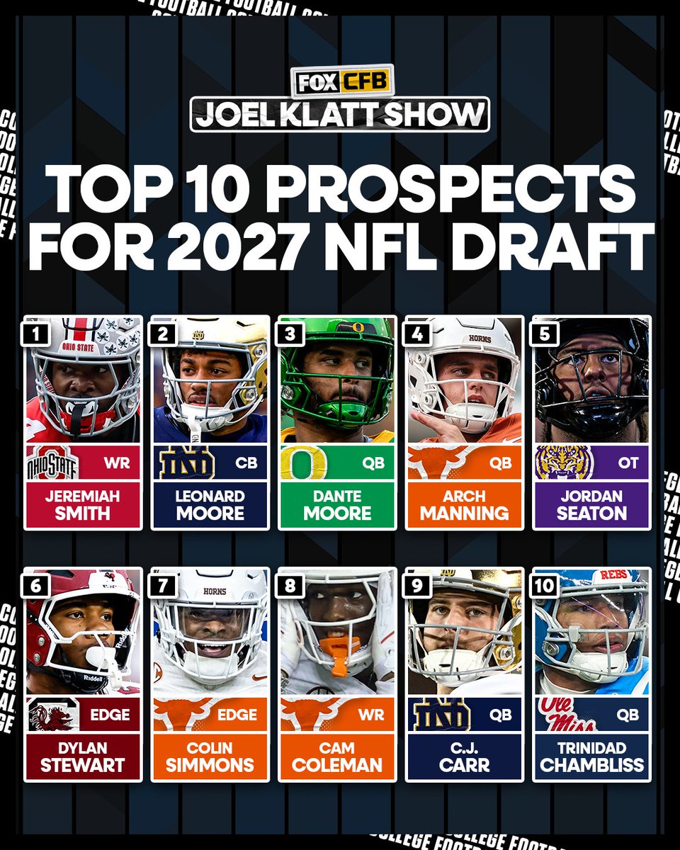 The Joel Klatt Show: A College Football on FOX Pod tweet media