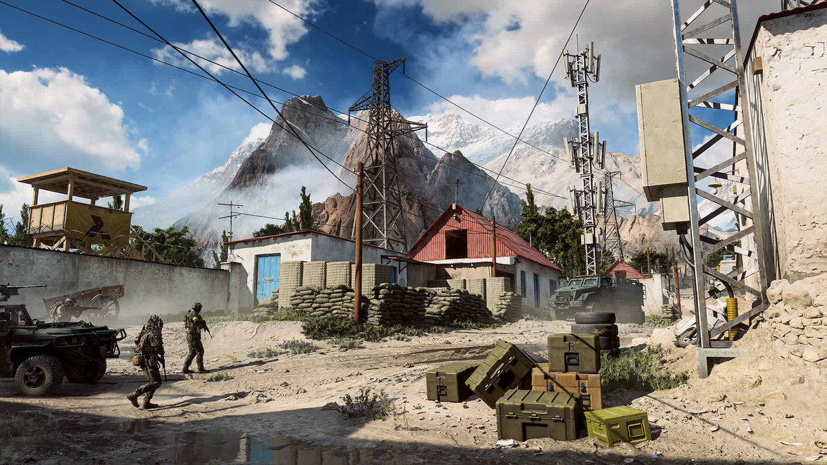 Battlefield_inf's tweet image. 🚨 Nuevas imágenes del mapa "Tren de Golmud" 🚨

El mapa más grande de #Battlefield6 👏🏻🔥