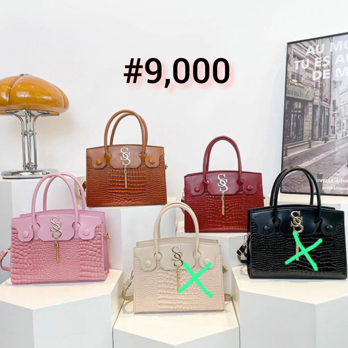 Pheesah2's tweet photo. These bags are too fine 😭💜
I don’t even know which one to choose 😩
If you had to pick just ONE… which are you going for? 👀
Prices from ₦7,500 
Osogbo | Nationwide delivery 🚚
📲 09015904281
Don’t wait till your favorite is gone 😏
#RikkyVarietiesStore #AffordableLuxury https://t.co/1Hfp6xaPGl