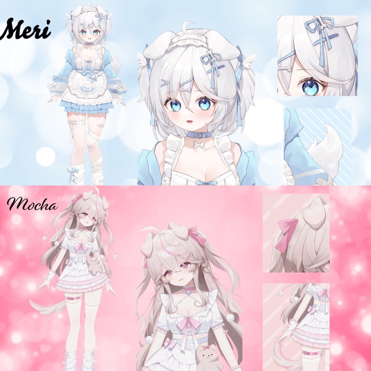 Mocha&Meri | M&MBakery | Vtuber Twin Sisters tweet media