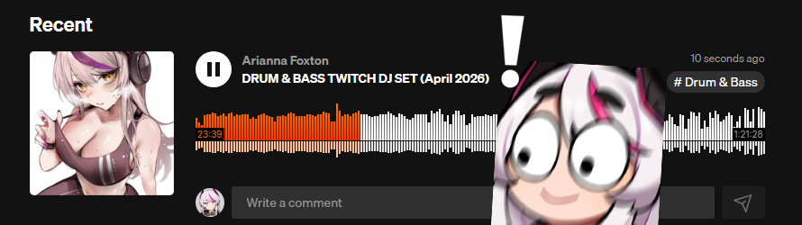 AriannaFoxton's tweet photo. Hey everyone! I know you've all been really enjoying the clips from last Friday's mix but now you can enjoy the entire thing!

Just uploaded the mix to my Soundcloud!

🔗 Link will be down in the replies! https://t.co/CNGiZ9VQWr