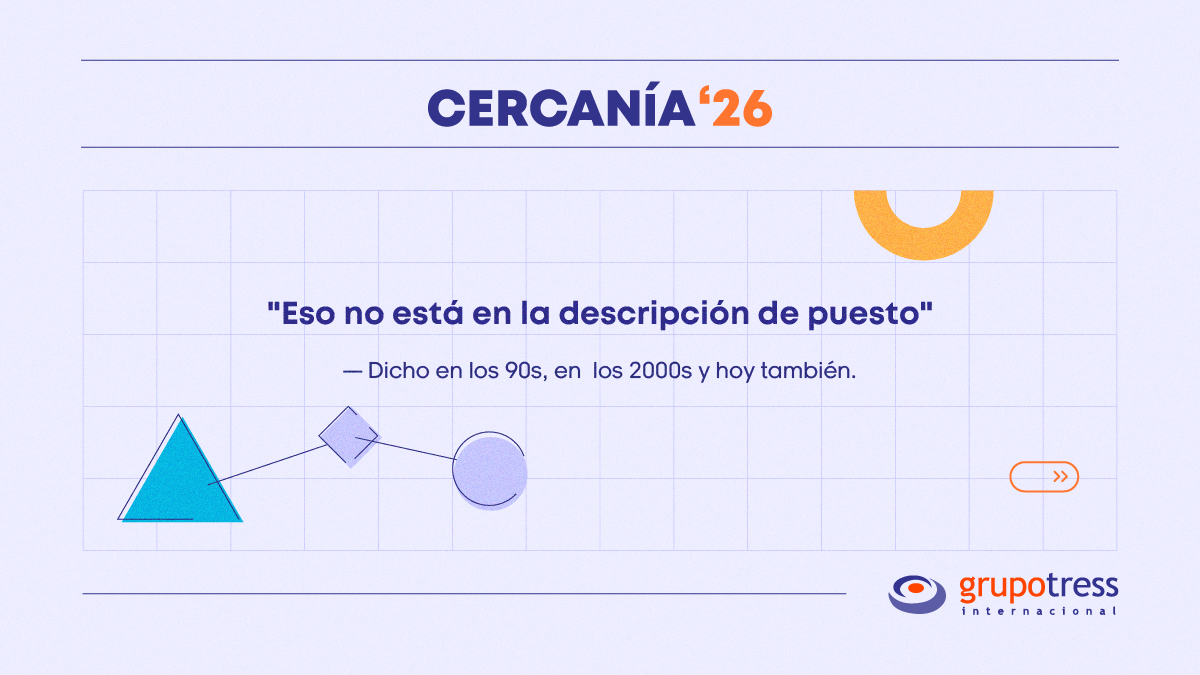 En Recursos Humanos hay frases que no pasan de moda. ✨​ Cambian las herramientas, cambian las generaciones, pero algunas conversaciones siguen siendo las mismas.

Seguro reconocerás más de una. 🤩

#Cercanía26 #GeneracionesQueInspiran #LoHumanoNosUne #ConectandoGeneraciones