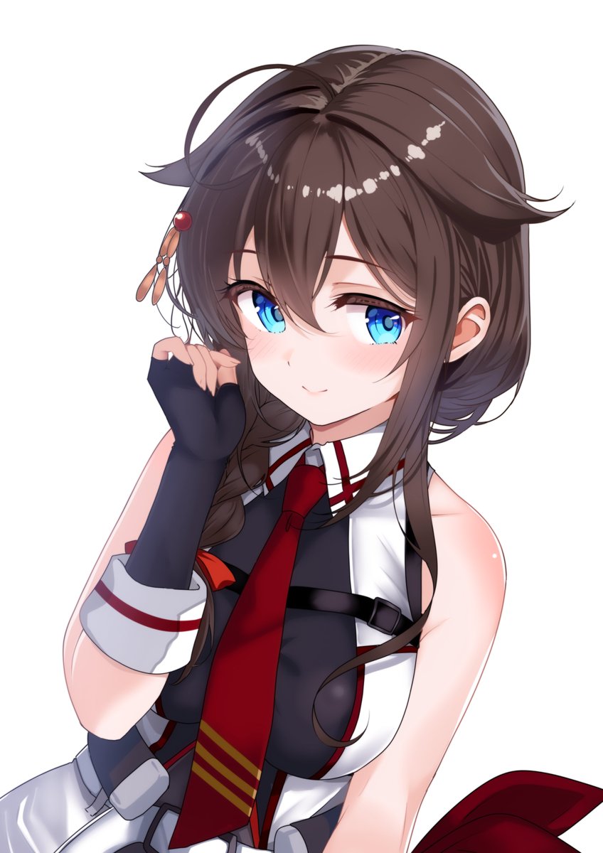 時雨(艦これ) ,時雨改三(艦これ) 「おはようございます。 本日はイベント参加してきます。 皆さんにお会いできることを」|火村 モリタカ＠/5月COMITIA144（B51a)/その次は神戸かわさき10のイラスト