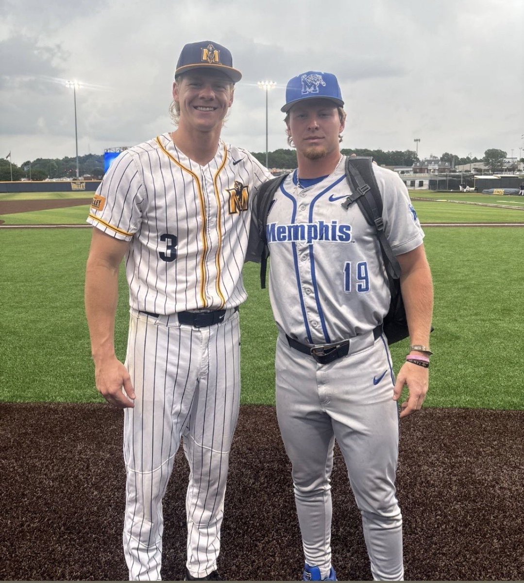 NEMCCBASEBALL's tweet image. Always good to see two former #Tigers square up! Two dudes right here! @davisoswalt1144 &amp;amp; @JacksonMcCoy23  #GoTigers #TIGERTOWN