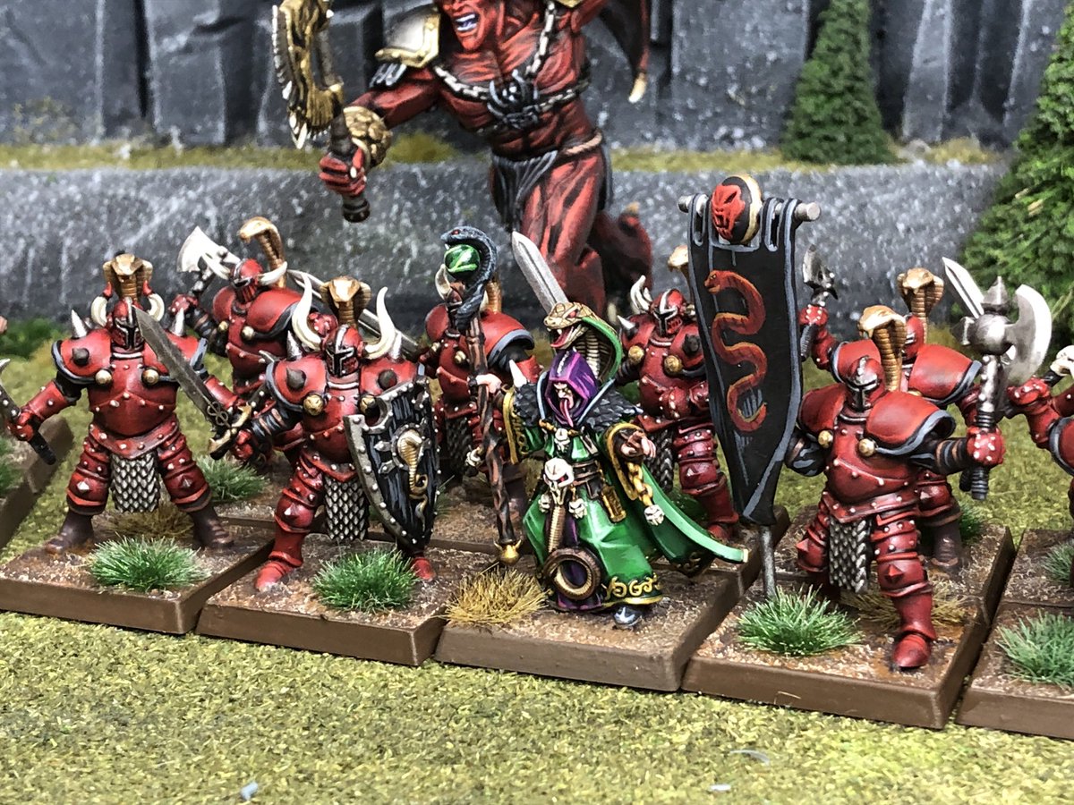 TGMiniatures's tweet photo. Snake Cult Brutes! https://t.co/iyWqDWrCNN