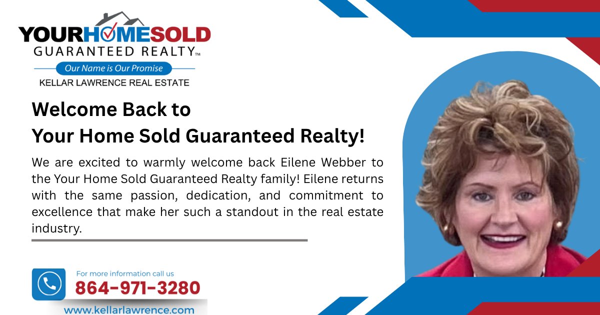 KellarRealtor's tweet image. In addition to being a trusted real estate professional, Eilene is also a talented interior designer and master gardener. 

#YourHomeSoldGuaranteedRealty #WelcomeBack #EileneWebber #KellarLawrence
