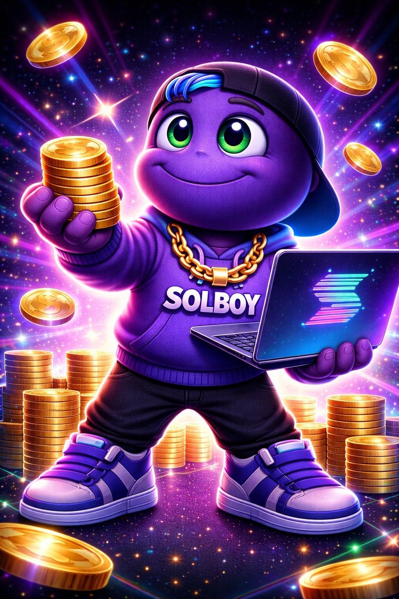 SOlBOY2026's tweet photo. 🚀 SOLBOY is not just a token… it’s a movement.
From memes to moon missions 🌕
From jokes to generational wealth 💰
The community is growing. The hype is real.
Don’t blink — you might miss the next leg up.
#SOLBOY #Crypto #Memecoin #ToTheMoon https://t.co/2V4IzgJ0LU