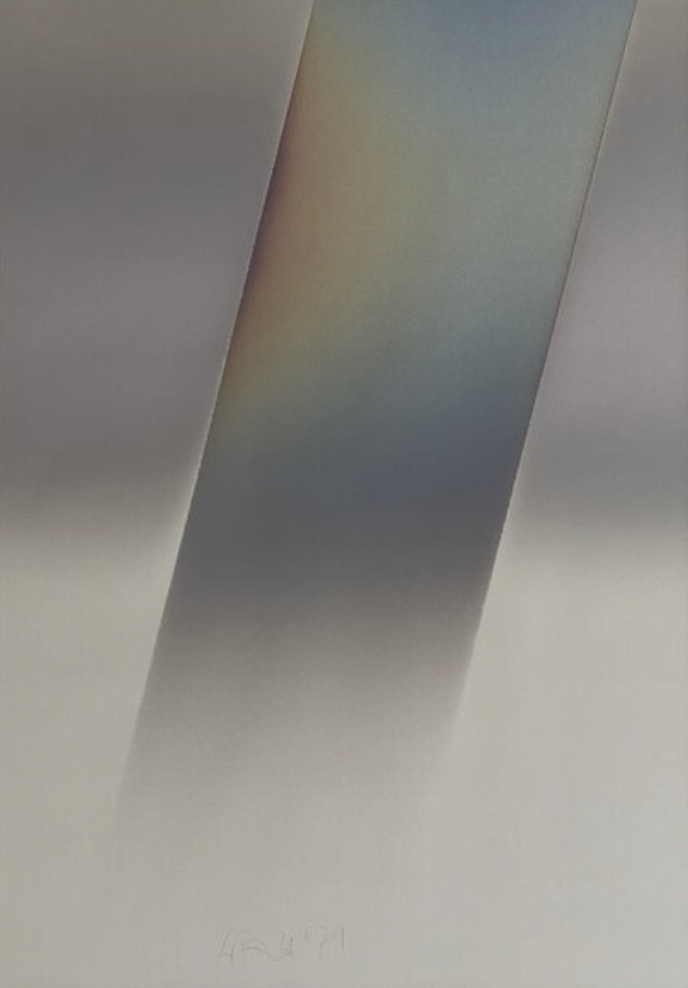 Larry Bell  Vapor Drawing 1979

.