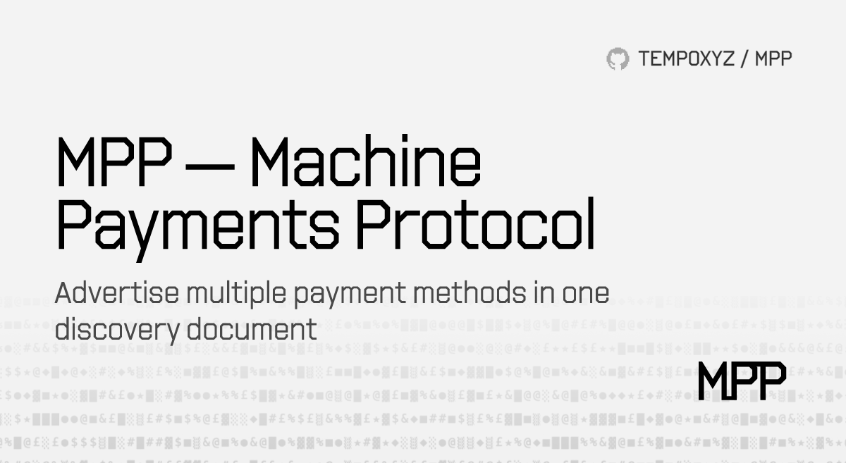 Machine Payments Protocol tweet media