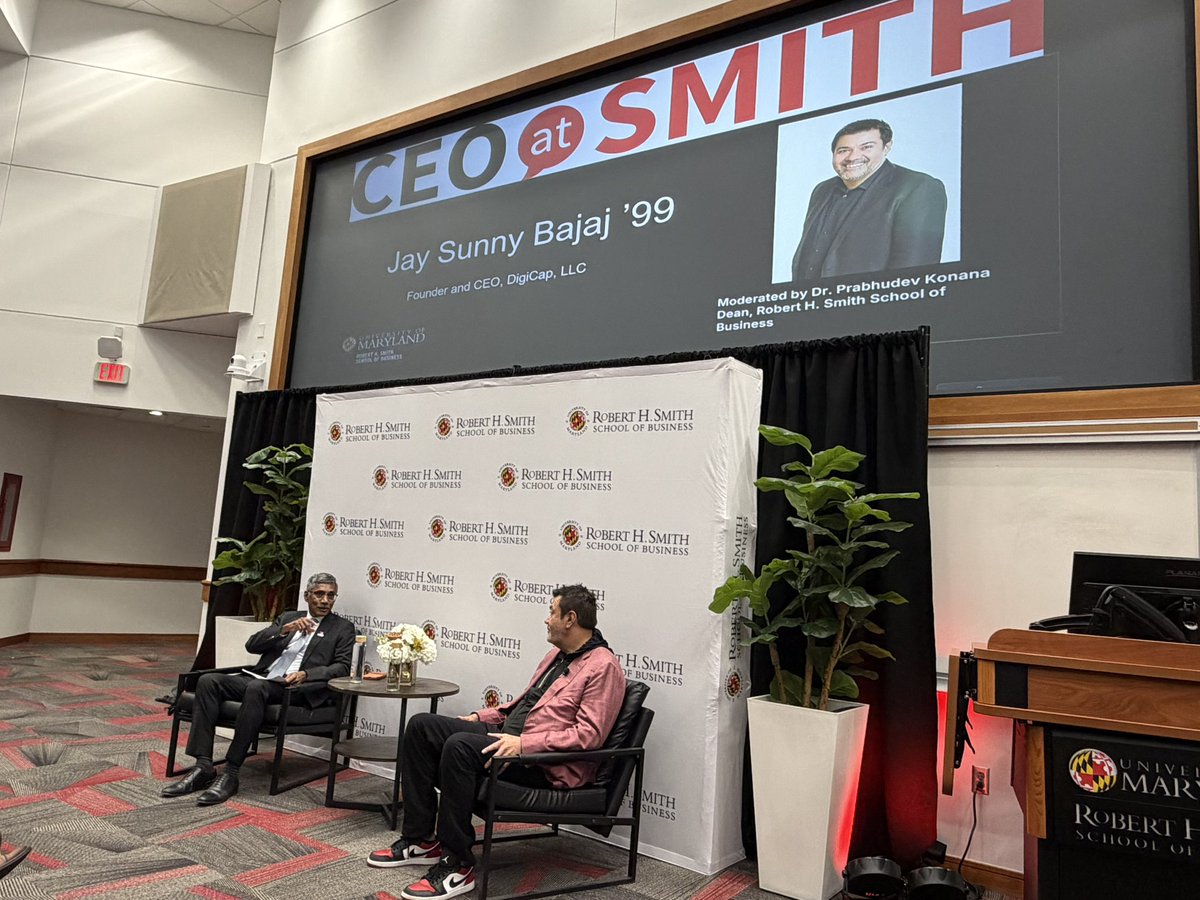 kmills34's tweet photo. Spending the evening with our guy Sunny Bajaj - great supporter of @umterps and @SmithSchool, and a complete game changer in the business world. https://t.co/zkhPZHjlDG