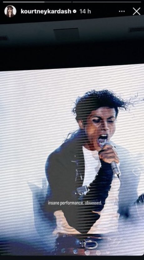 Kourtney Kardashian via Instagram Stories.